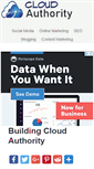 Mobile Screenshot of cloudauthority.org